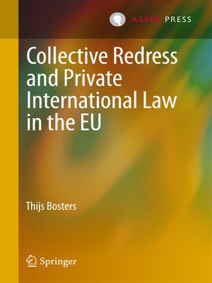 cover image of Collective Redress and Private International Law in the EU